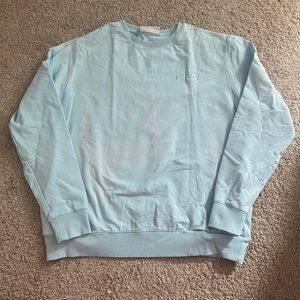 FILA Baby Blue Crewneck